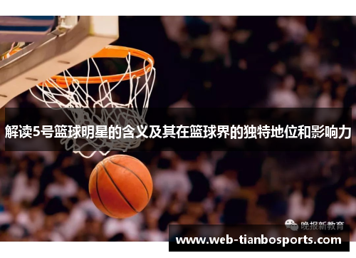 解读5号篮球明星的含义及其在篮球界的独特地位和影响力